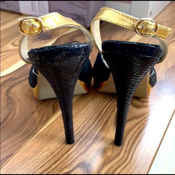 JIMMY CHOO | nova slingback peep-toe heels - Picture 2 of 3